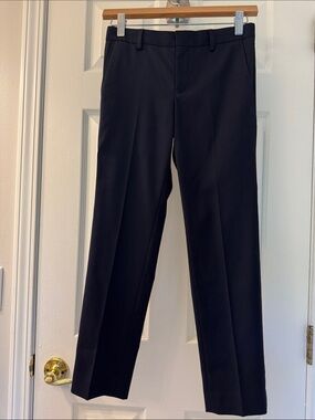 TALLIA Boys' Dark Navy Formal Straight-Leg Dress Pants 10R / 25” Waist